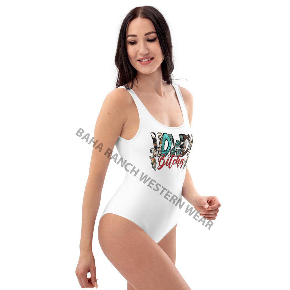 Yeehaw Howdy Bitches Swimsuit by Baha Ranch Western Wear - product image 5