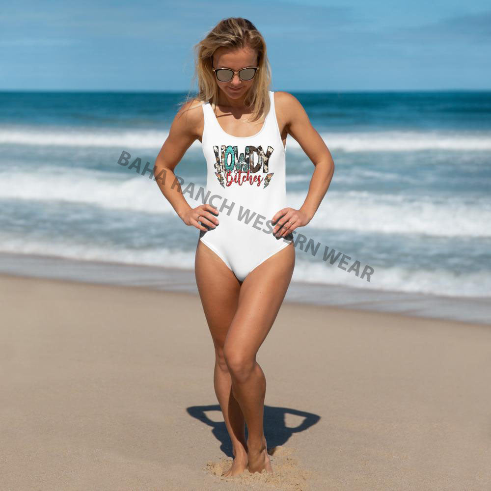 Yeehaw Howdy Bitches Swimsuit by Baha Ranch Western Wear - product image 3