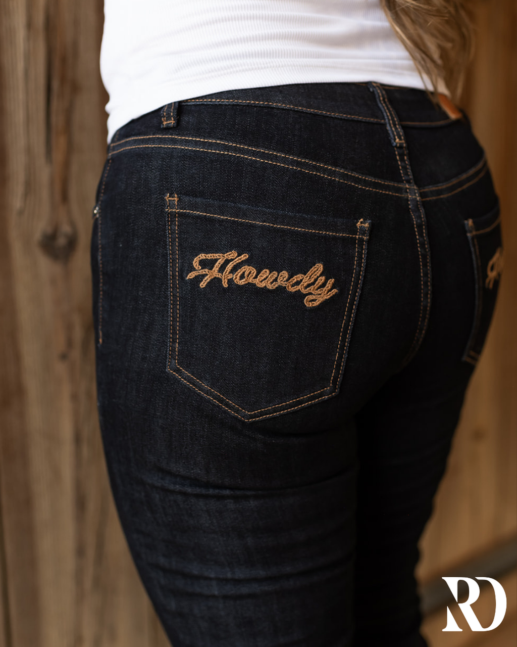 Howdy Bootcut - Dark Wash — view 4