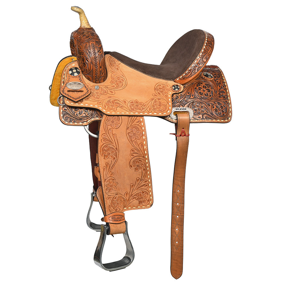Hilason 15-Inch Western Saddle, Model HSBW106