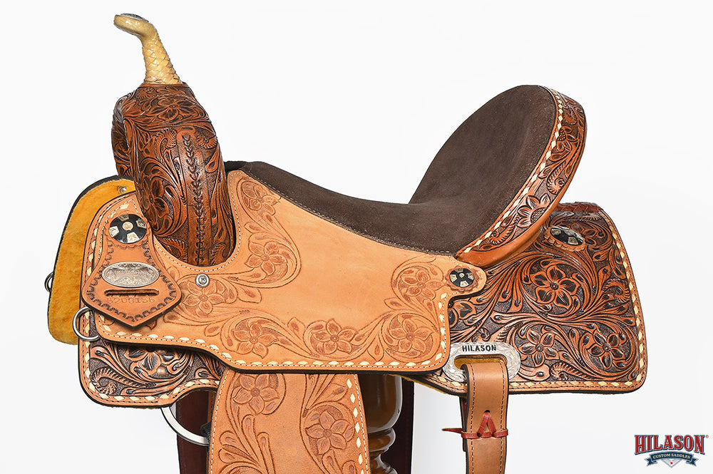Hilason 15-Inch Western Saddle, Model HSBW106