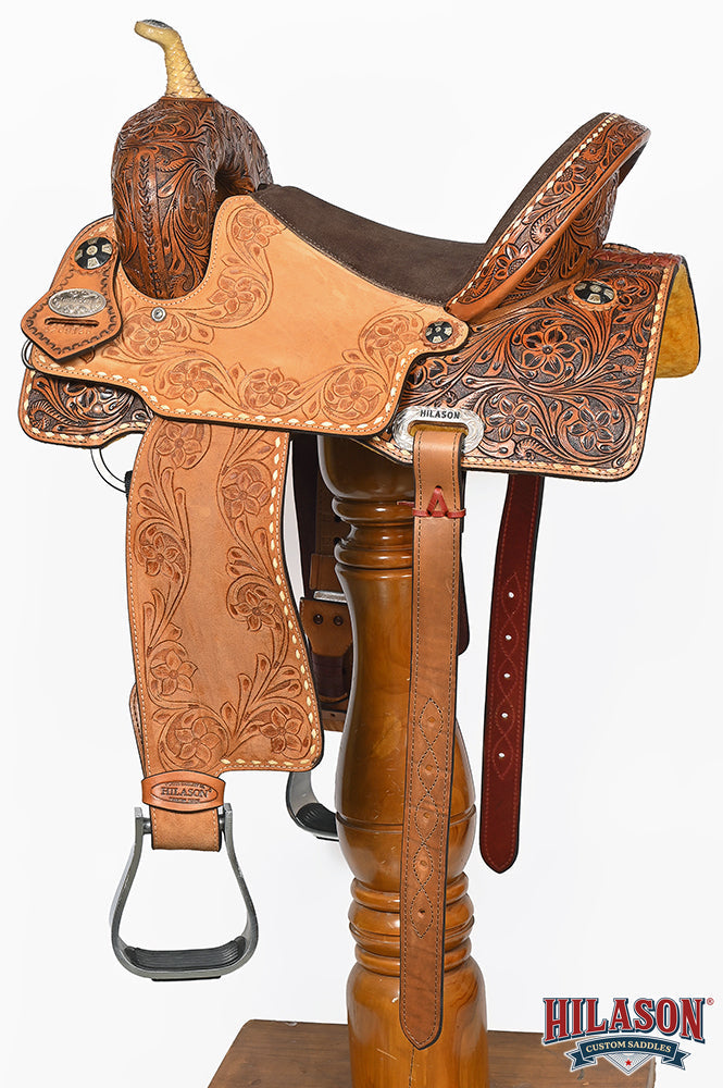 Hilason 15-Inch Western Saddle, Model HSBW106