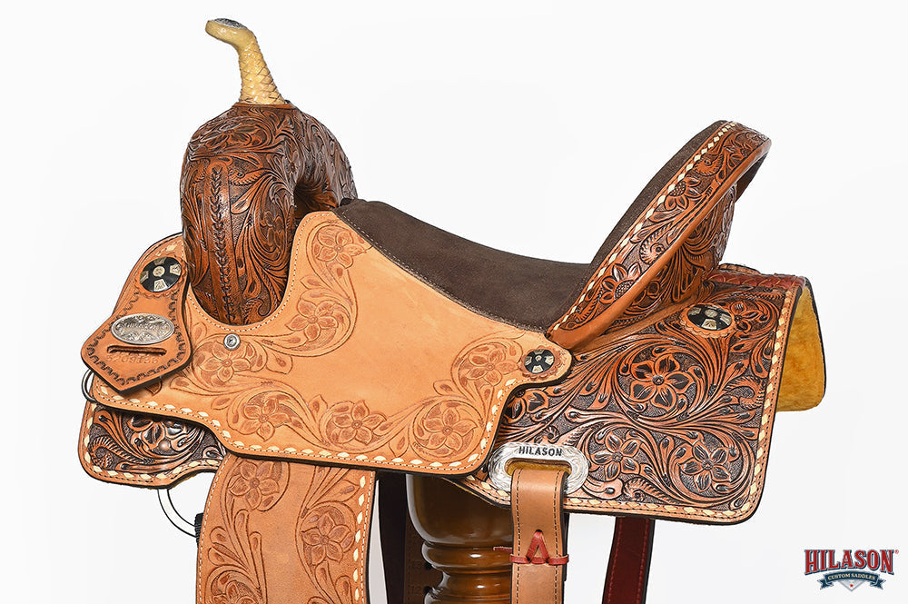 Hilason 15-Inch Western Saddle, Model HSBW106