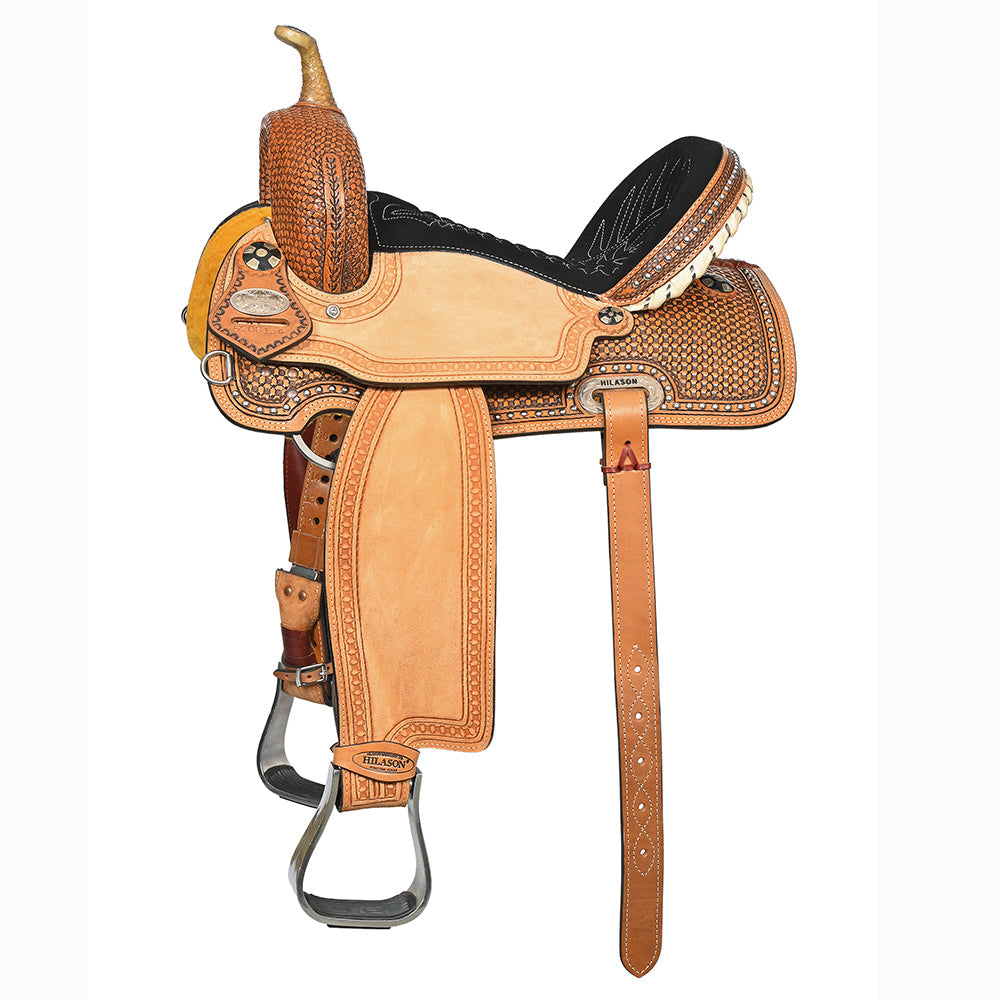 Hilason 15-Inch Western Saddle, Model HSBW110
