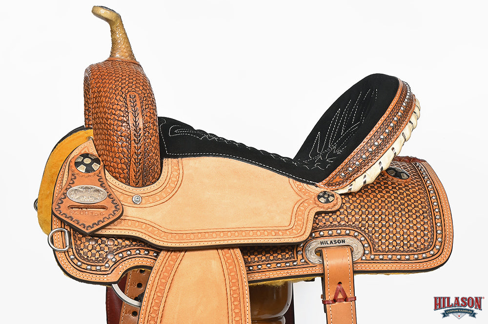 Hilason 15-Inch Western Saddle, Model HSBW110