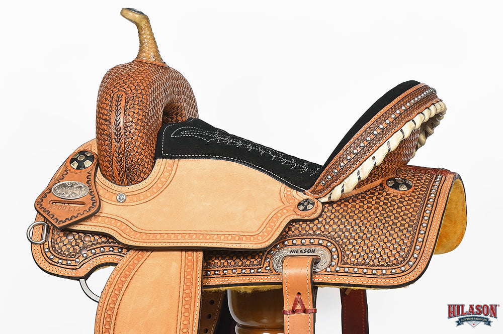 Hilason 15-Inch Western Saddle, Model HSBW110