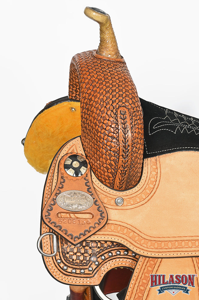 Hilason 15-Inch Western Saddle, Model HSBW110