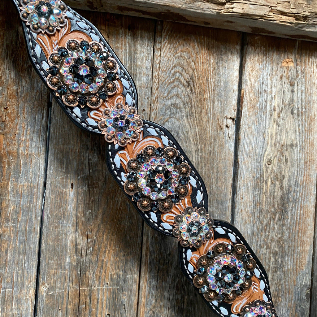 Browband/One Ear & Breastcollar Set #BBBC413 — view 10