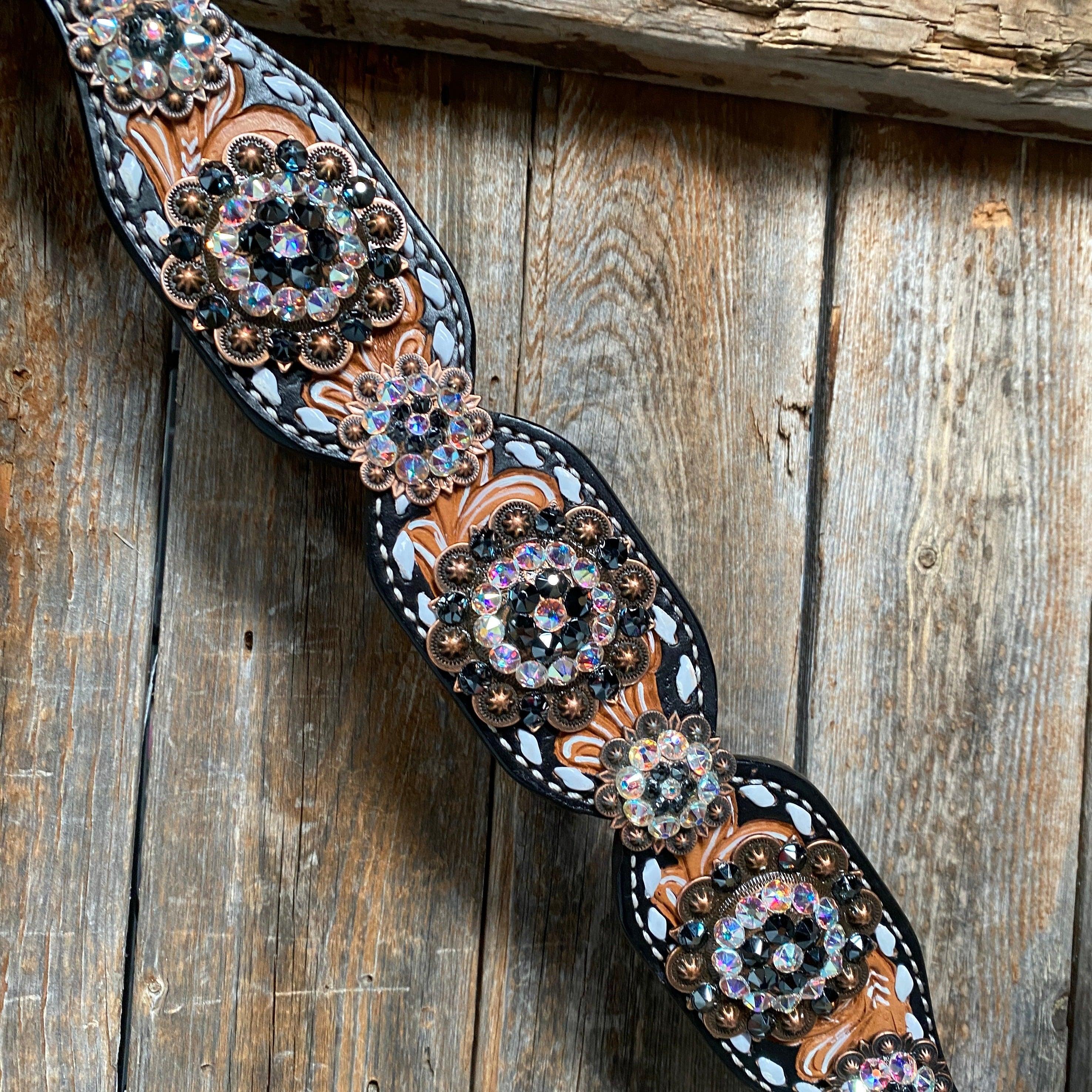 Browband/One Ear & Breastcollar Set #BBBC413 — view 10