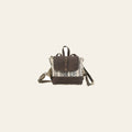 OHLAY Backpack Upcycled Canvas Genuine Leather Women Bag Western Handbag Purse | Womens Handbags Belt for Purses Summer