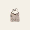 OHLAY Backpack Hand Tooled Upcycled Canvas Hair-On Genuine Leather Women Bag Western Handbag Purse Womens Handbags
