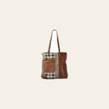 Ohlay Western Tote Bag for Women, Saddle Blanket & Genuine Leather Shoulder Bag