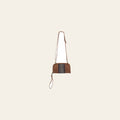 OHLAY Cross Body Upcycled Canvas Genuine Leather Women's Bag Western Handbag Purse Womens Handbags Belt for Women Purses