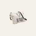 OHLAY Cross Body Upcycled Canvas Genuine Leather Women's Bag Western Handbag Purse | Womens Handbags Belt for Women Summer