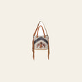 OHLAY KB588 TOTE Upcycled Canvas Genuine Leather women bag western handbag purse