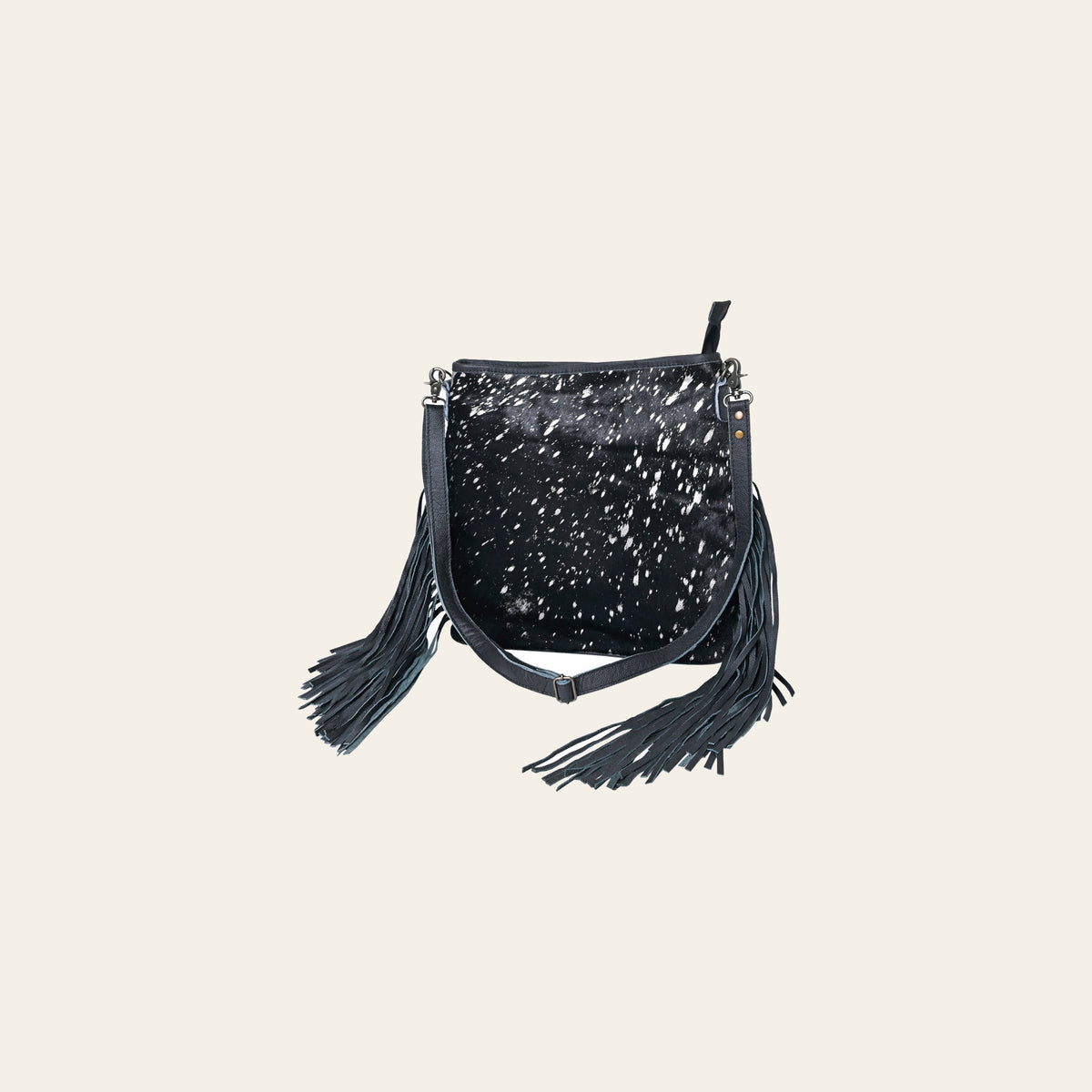OHLAY Cross Body Hair-On Genuine Leather Women Bag Western Handbag Purse | Canvas for Womens Summer