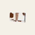 OHLAY Coin Purse Hand Tooled Hair-On Genuine Leather Women Bag Western Handbag | for Cute