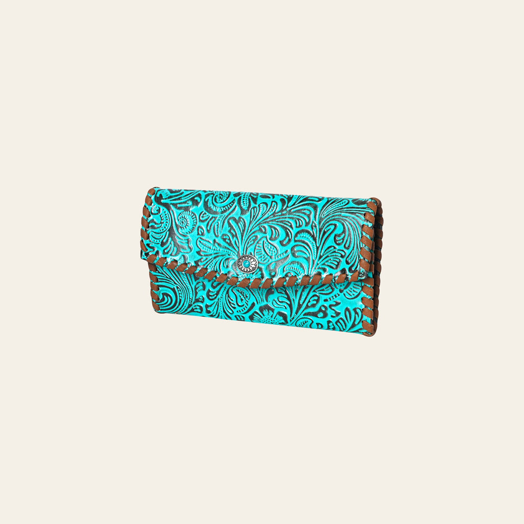 OHLAY Coin Purse Embossed Genuine Leather Women Bag Western Handbag | for Cute