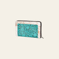OHLAY Coin Purse Embossed Hair-On Genuine Leather Women Bag Western Handbag | for Cute
