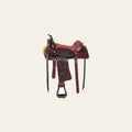 Kids Youth Children Miniature Pony Saddle Leather Pleasure Western Comfytack