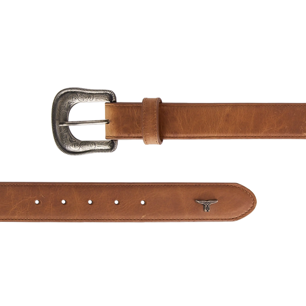 1.5 Woven Laced Belt with Single Buckle - Desert Clay