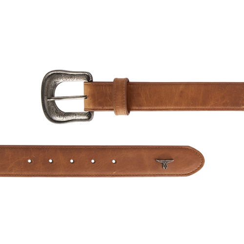 1.5 Woven Laced Belt with Single Buckle - Desert Clay