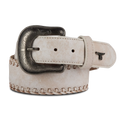 1.5 Woven Laced Belt with Single Buckle - Ceramic Crackle