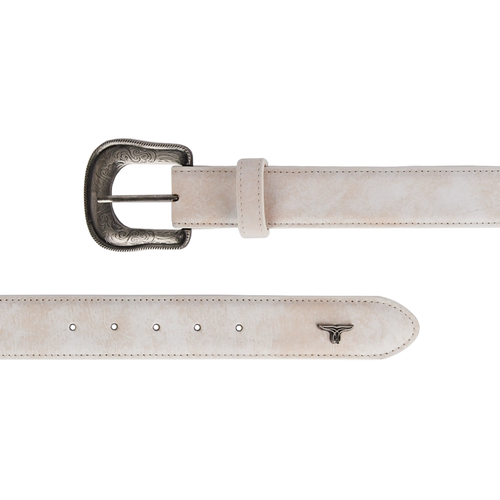 1.5 Woven Laced Belt with Single Buckle - Ceramic Crackle