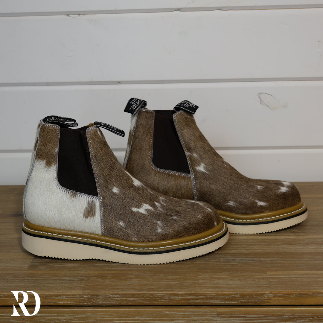 Size 9 (style #225) | Hair On Hide Lechera Boot — view 3