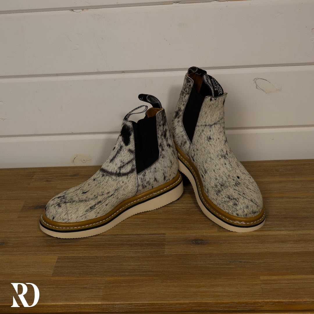 Size 7.5 (style #5) | Hair On Hide Lechera Boot *marked Hide*