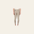 Large Irideon Cadence Stretch Knee Patch Horse Riding Regular Breech Classic Tan