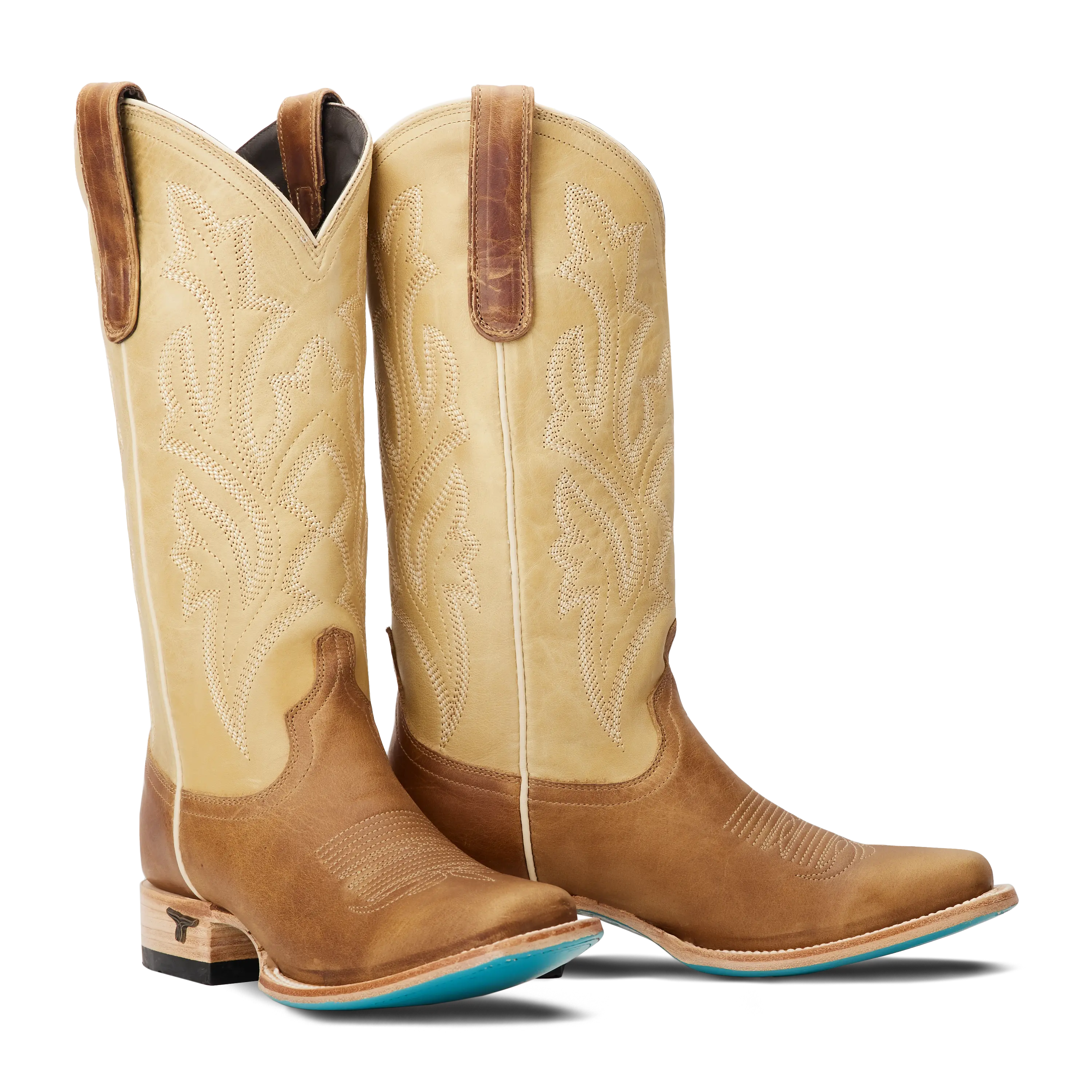 Classic Square Boot - Desert Clay & Buttermilk