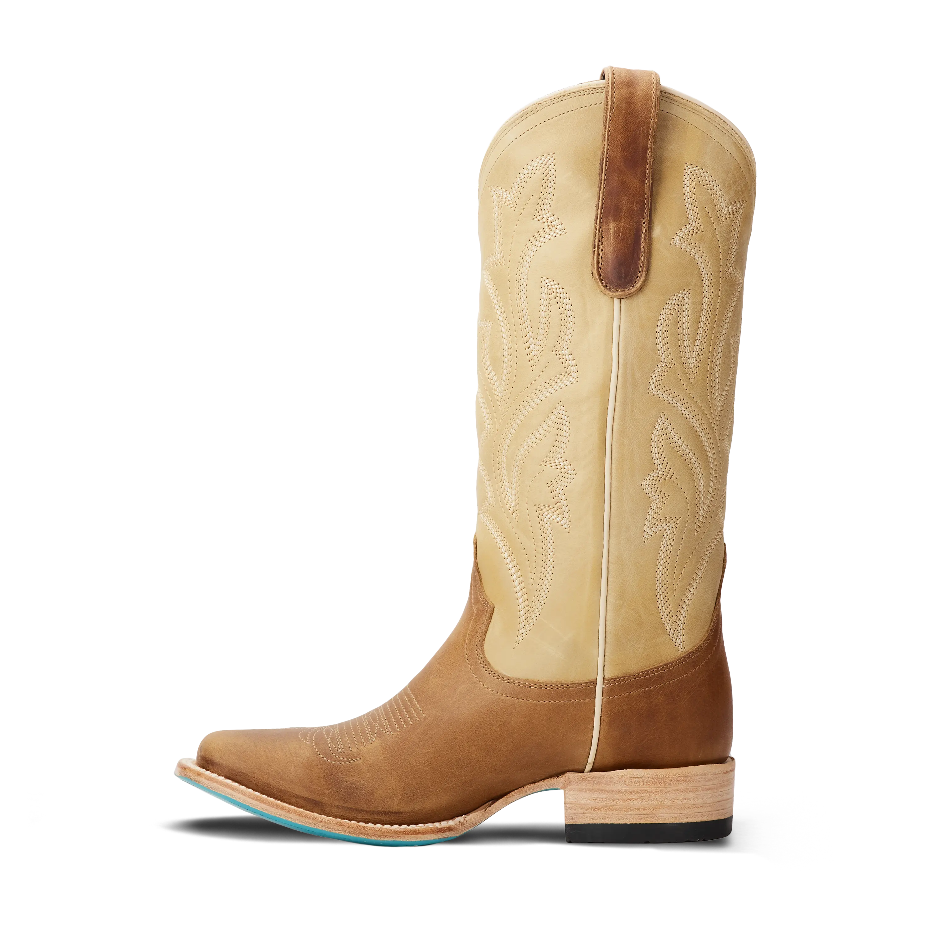 Classic Square Boot - Desert Clay & Buttermilk