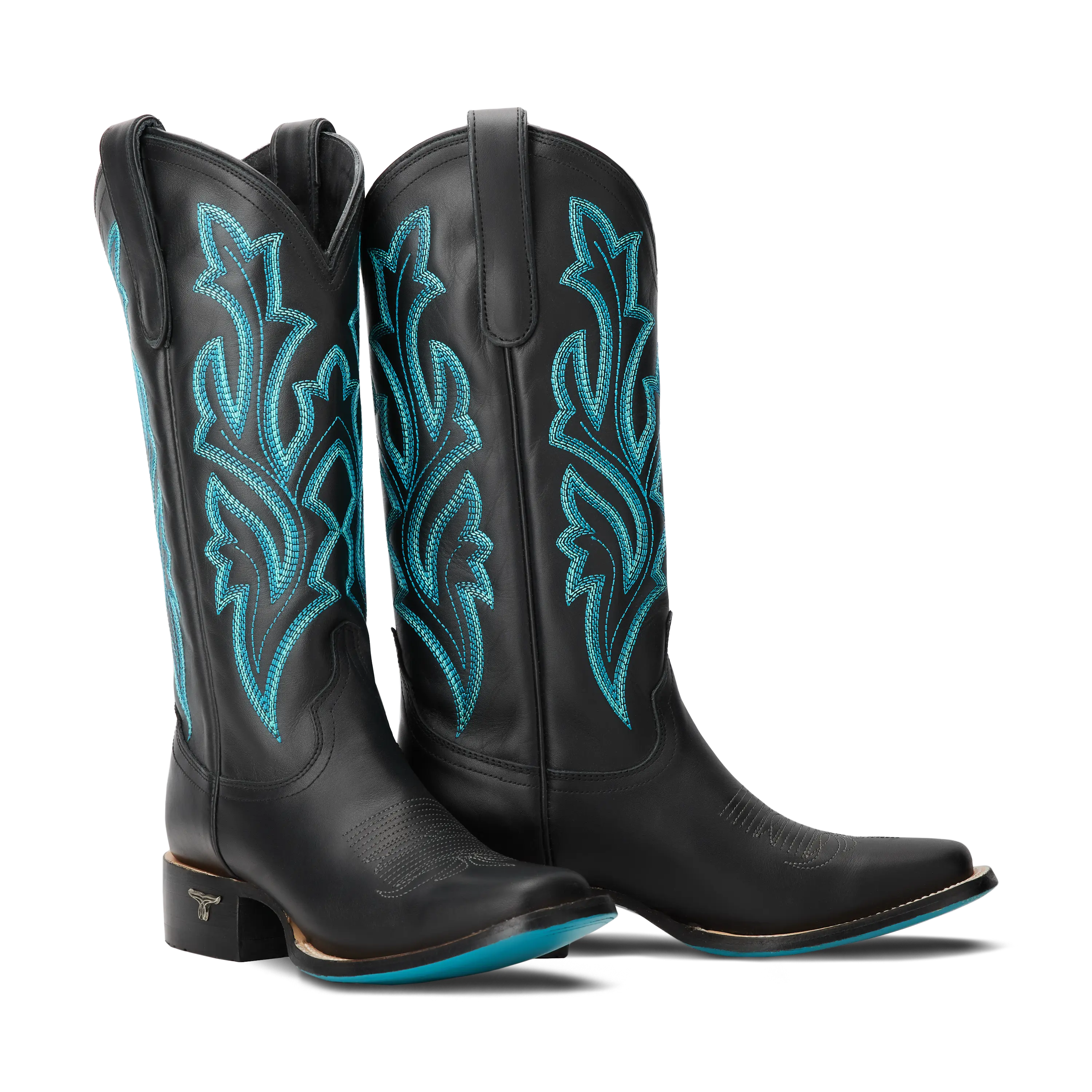 Classic Square Boot - Jet Black