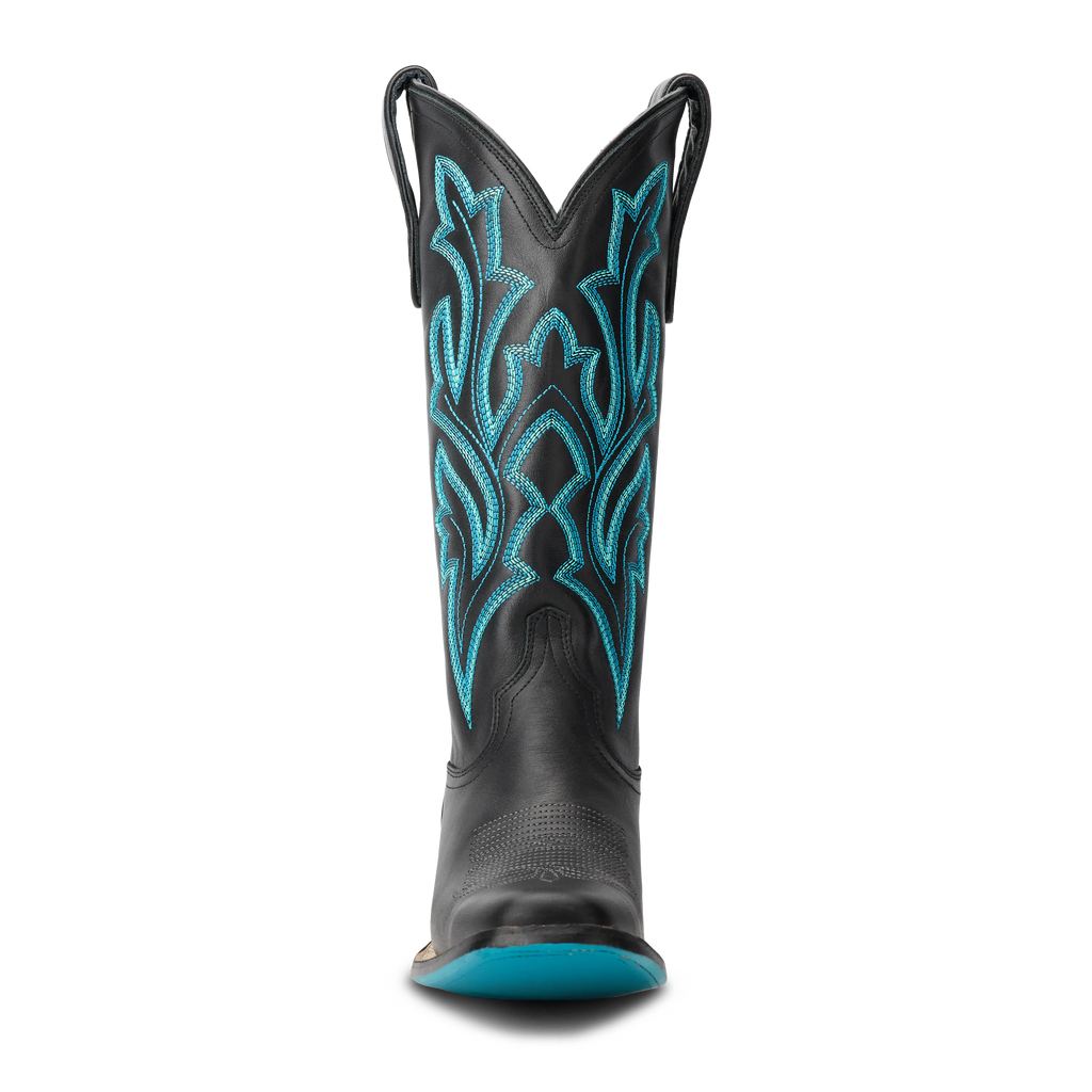 Classic Square Boot - Jet Black