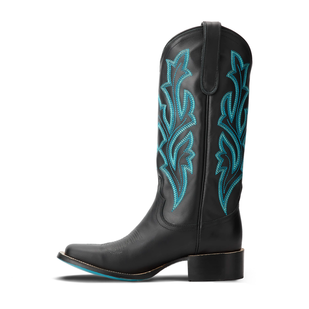 Classic Square Boot - Jet Black