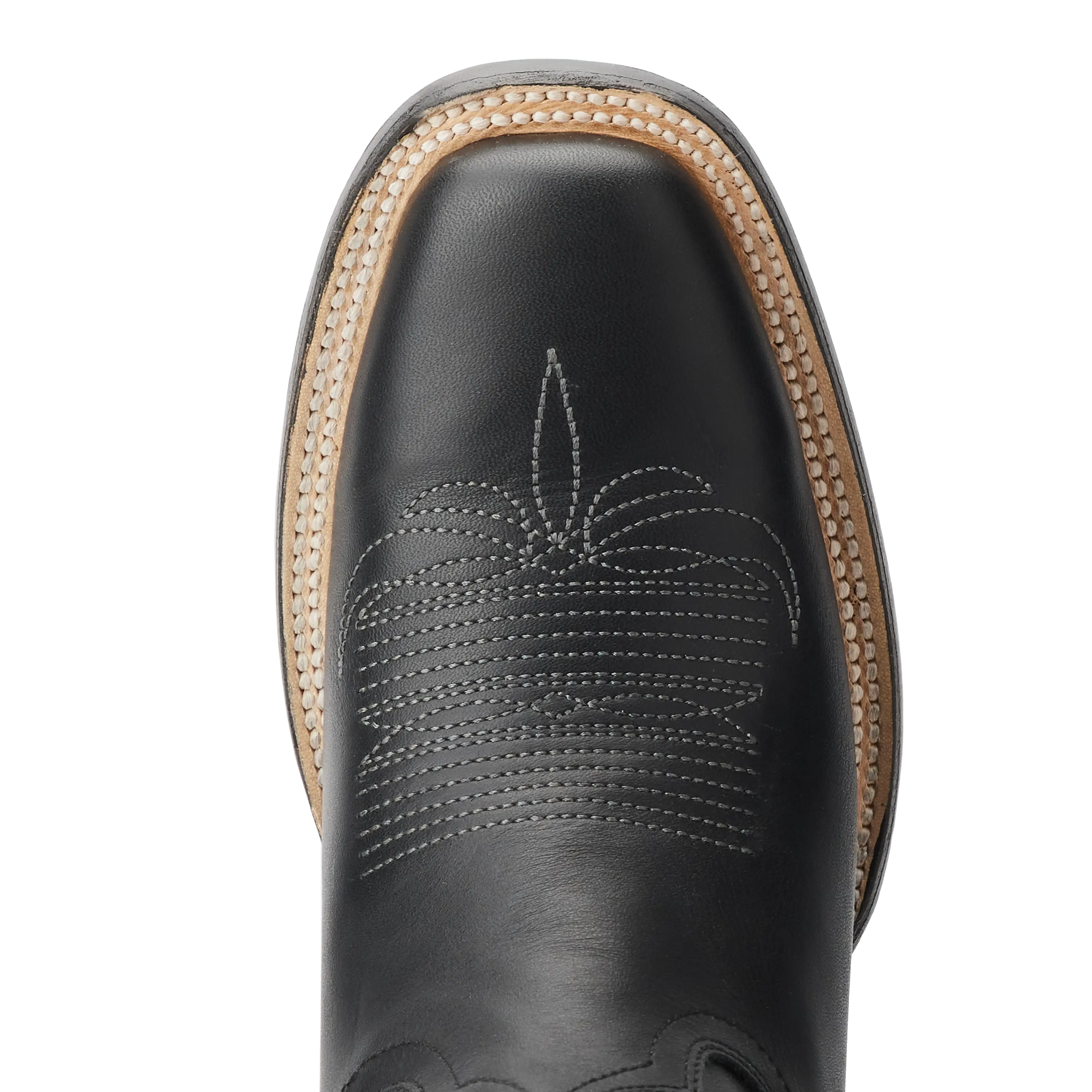 Classic Square Boot - Jet Black