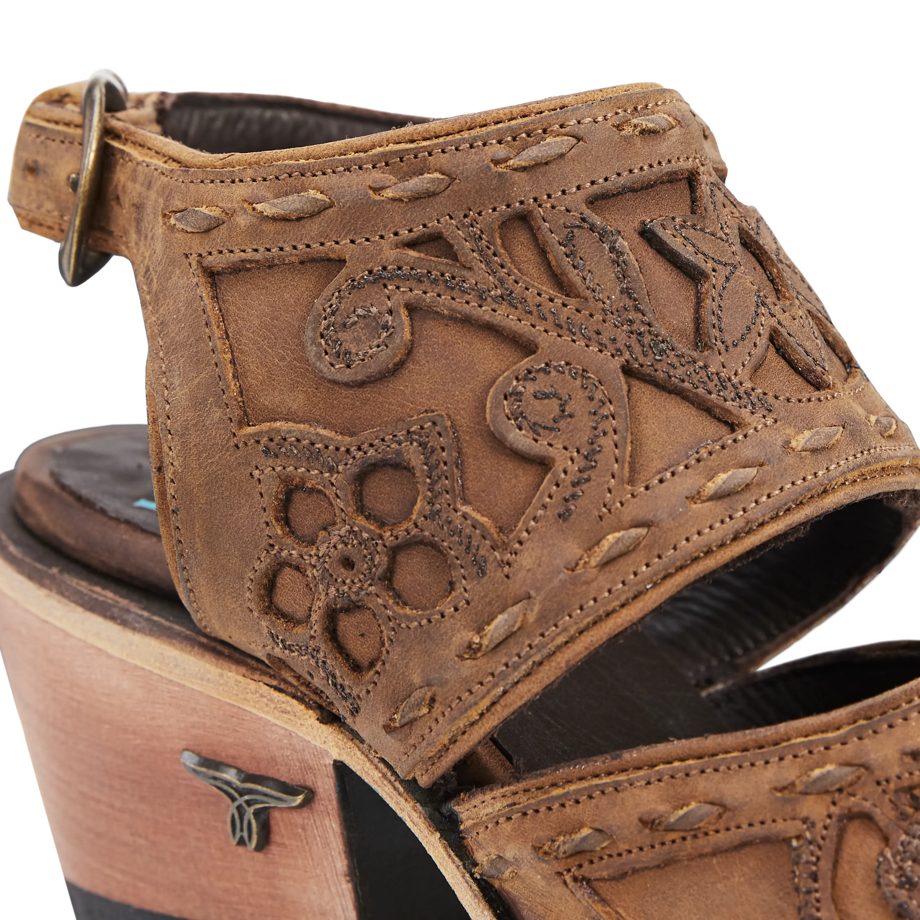 Robin Slingback Mule - Burnt Caramel