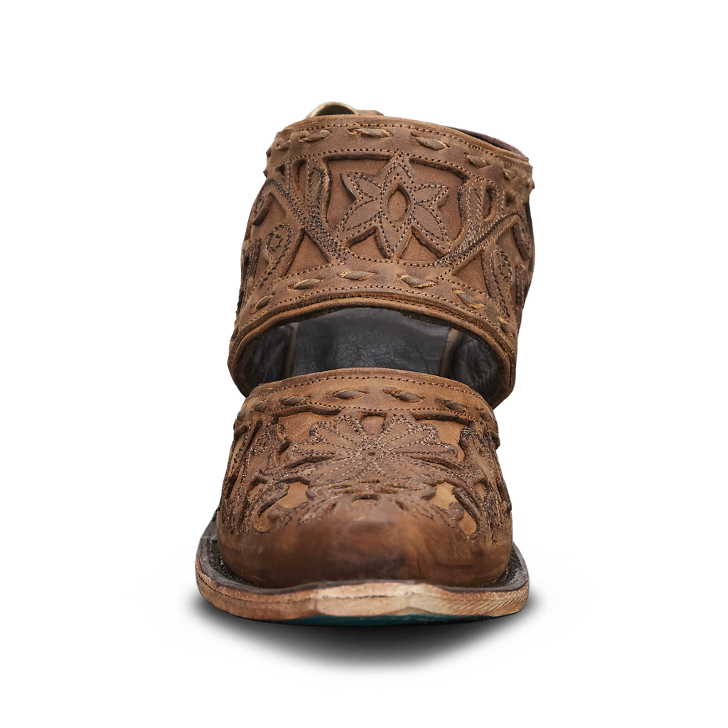 Robin Slingback Mule - Burnt Caramel