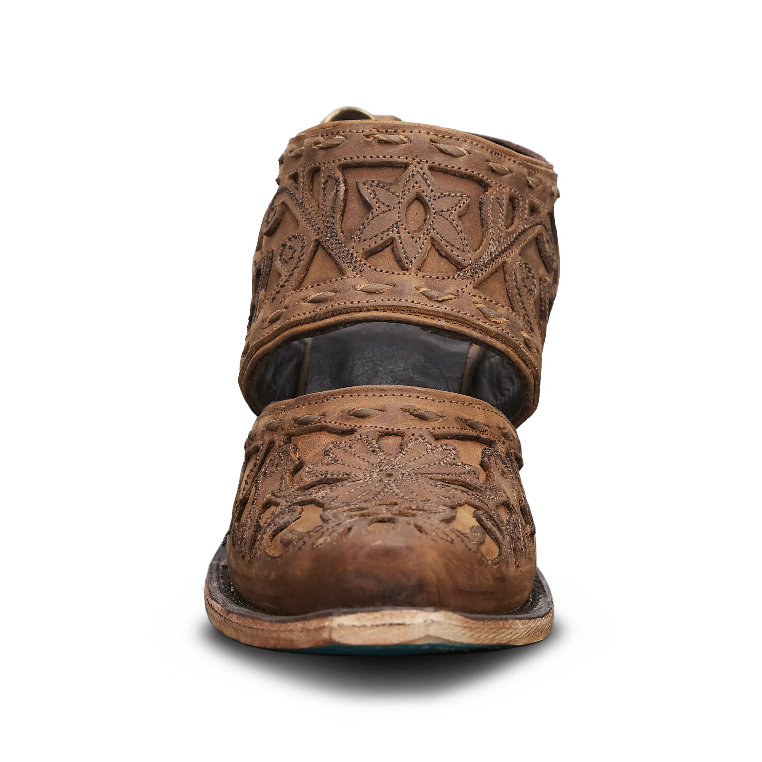 Robin Slingback Mule - Burnt Caramel