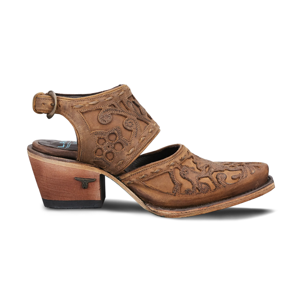 Robin Slingback Mule - Burnt Caramel