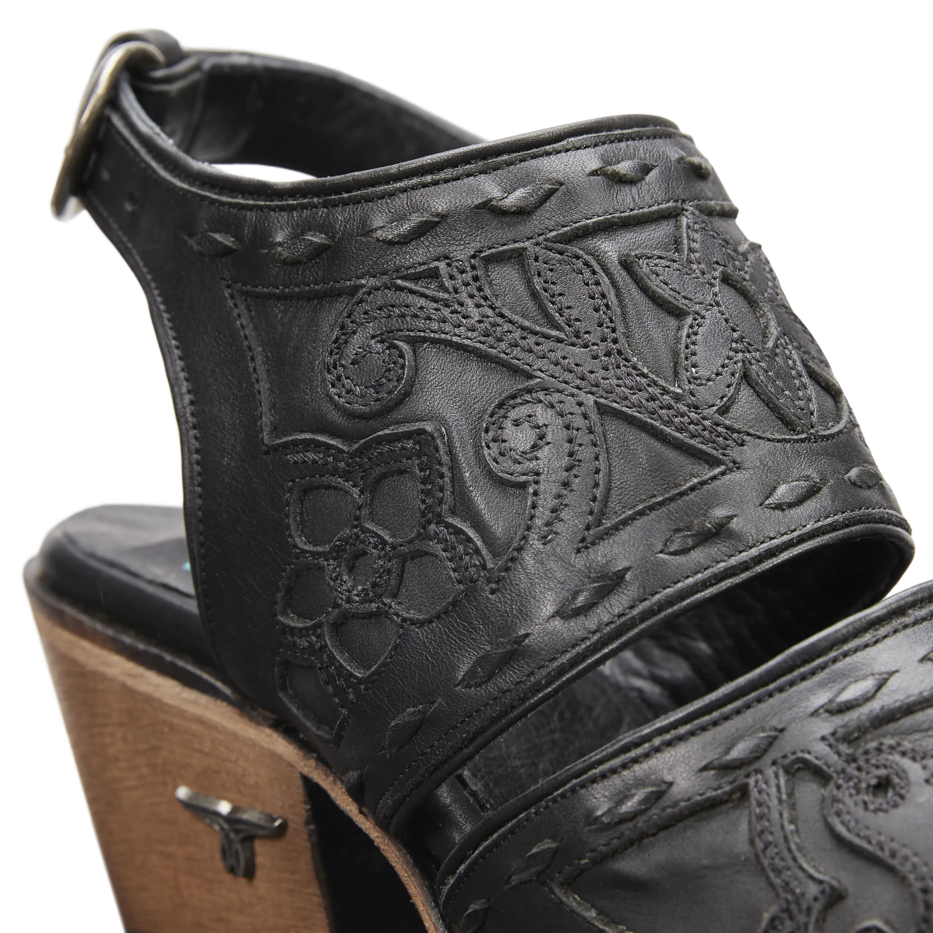 Robin Slingback Mule - Jet Black
