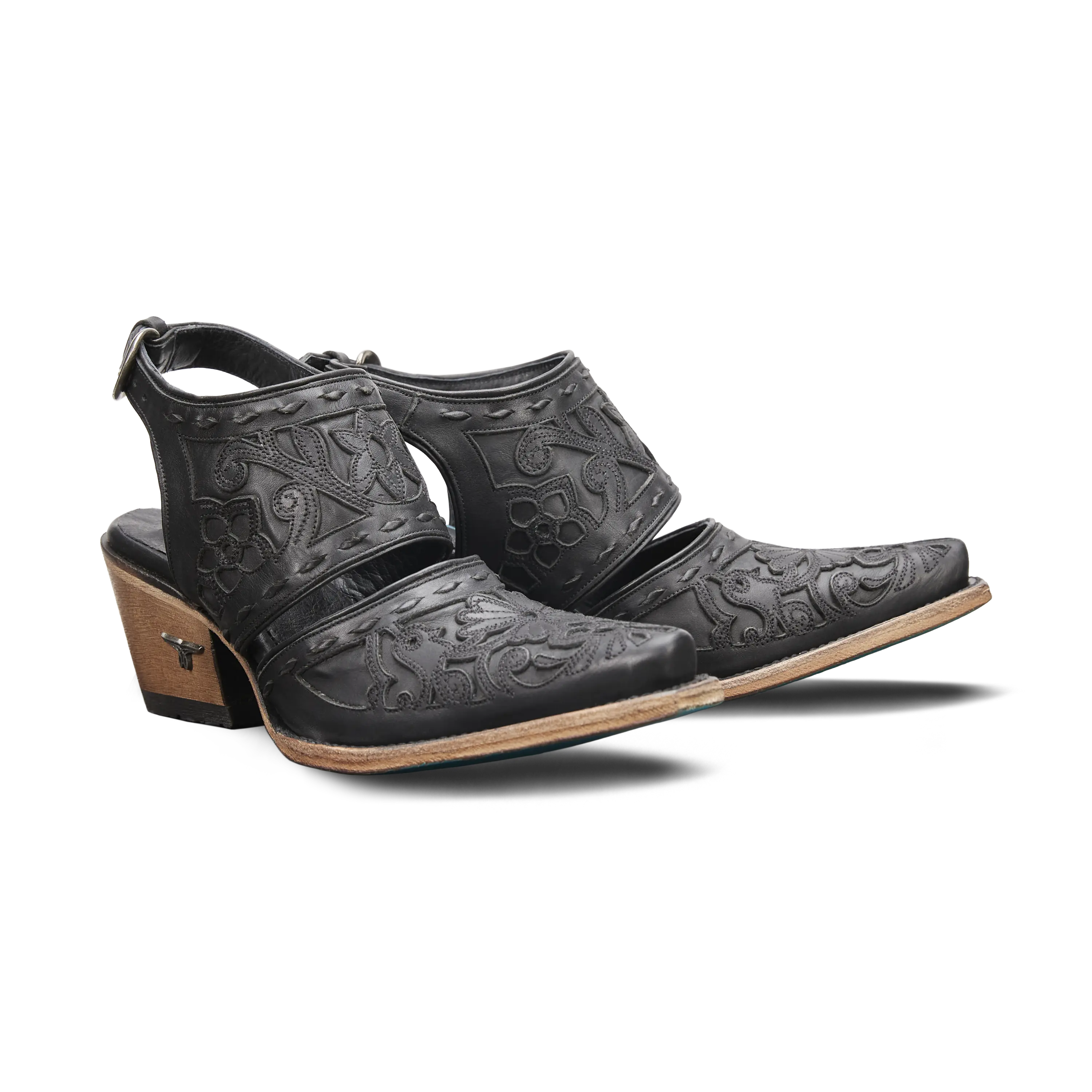Robin Slingback Mule - Jet Black