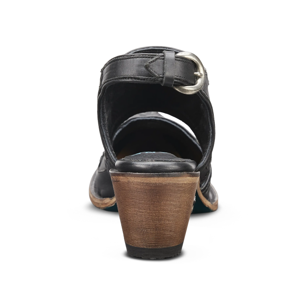 Robin Slingback Mule - Jet Black