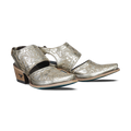 Robin Slingback Mule - Champagne Metallic