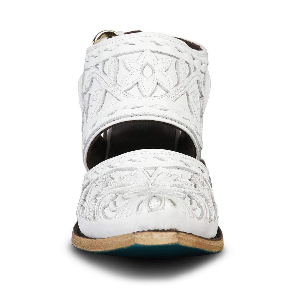 Robin Slingback Mule - Matte White