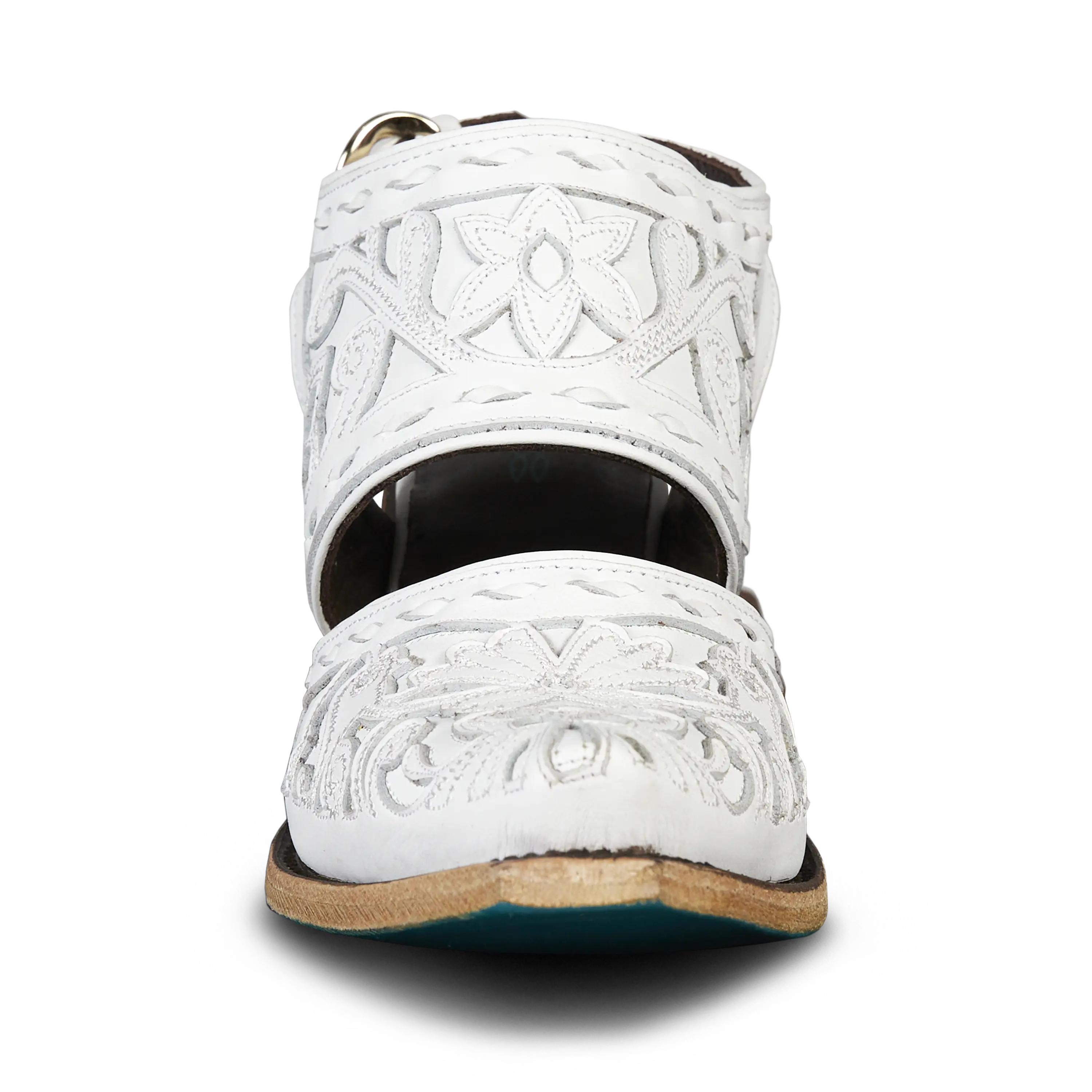 Robin Slingback Mule - Matte White