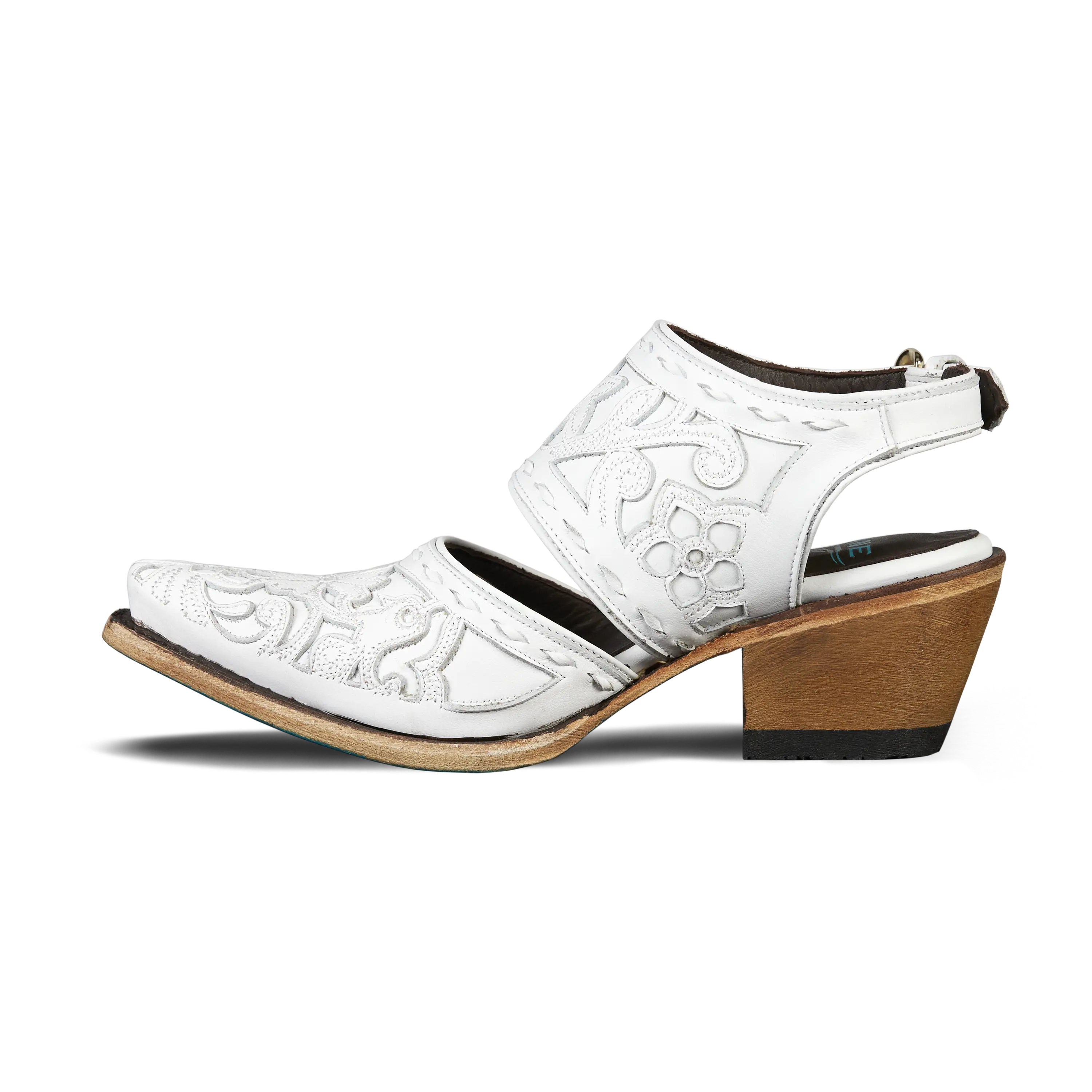 Robin Slingback Mule - Matte White