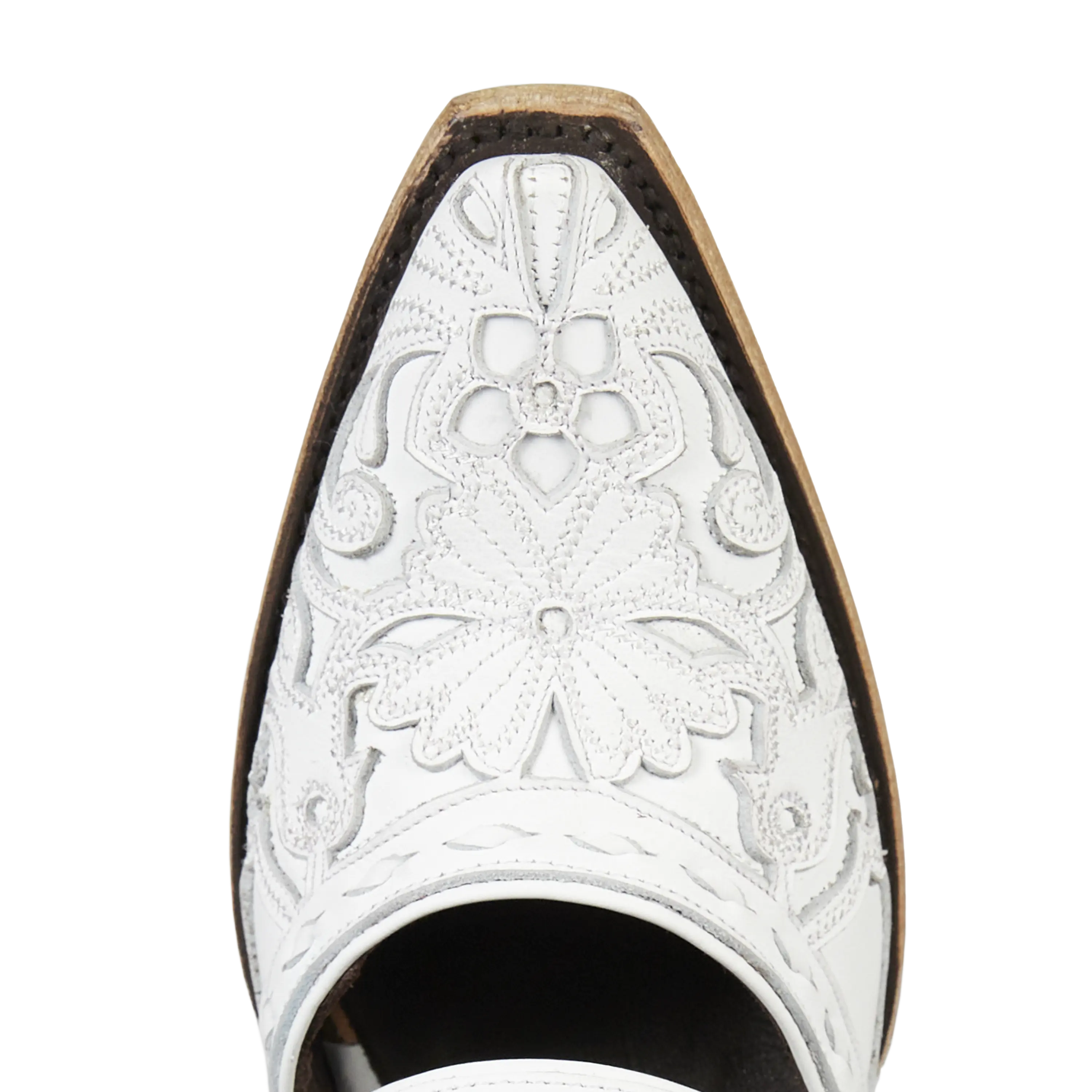 Robin Slingback Mule - Matte White