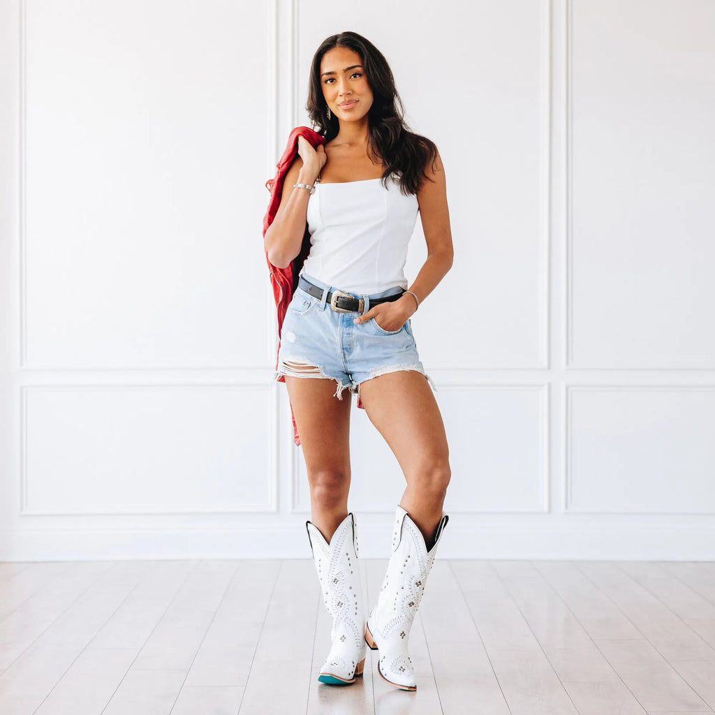 Cossette Boot - Matte White